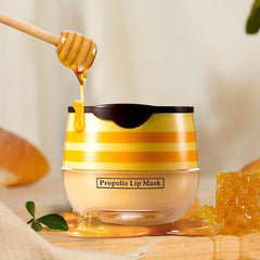Mini Bee Balm Lip Balm Honey Pot Hydrating Moisturizing