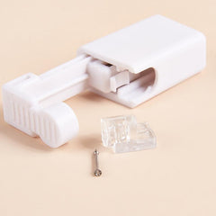 Safe Disposable Nose Piercing Kit with Gun & Stud
