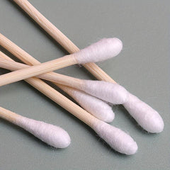 100pcs Double Tipped Cotton Buds for Makeup & Cleaning