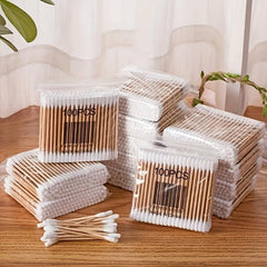 100pcs Double Tipped Cotton Buds for Makeup & Cleaning