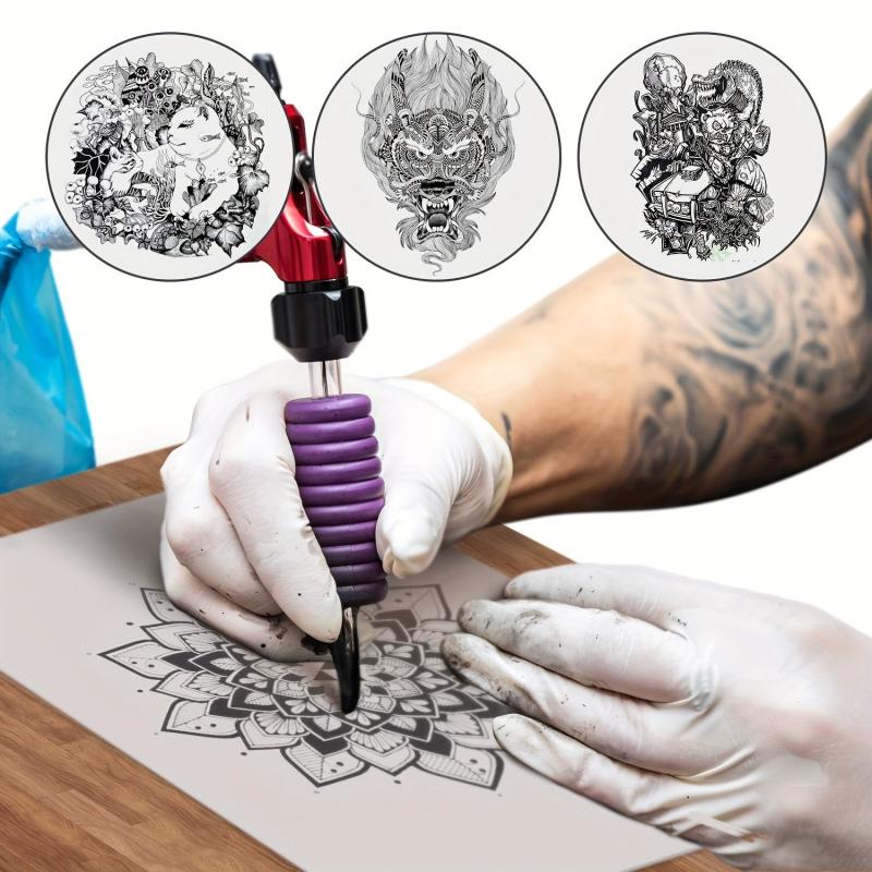 10pcs Blank Tattoo Practice Skin for Eyebrow Lips Tattoo Kit