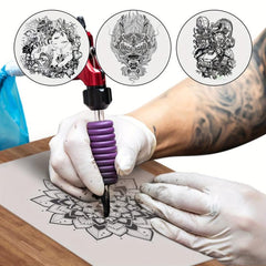 10pcs Blank Tattoo Practice Skin for Eyebrow Lips Tattoo Kit