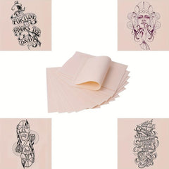 10pcs Blank Tattoo Practice Skin for Eyebrow Lips Tattoo Kit