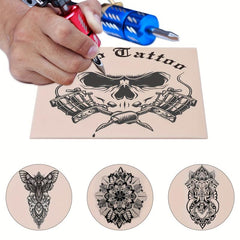 10pcs Blank Tattoo Practice Skin for Eyebrow Lips Tattoo Kit