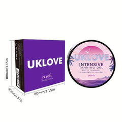 Moisturizing Self-Tan Gel for Dark & Brown Skin