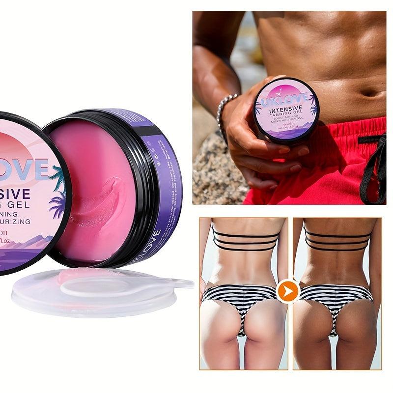 Moisturizing Self-Tan Gel for Dark & Brown Skin