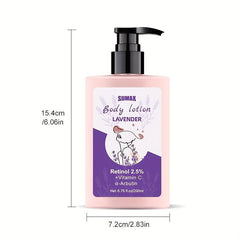 Lavender Body Lotion 200ml For Moisturizing Men & Women's Skin