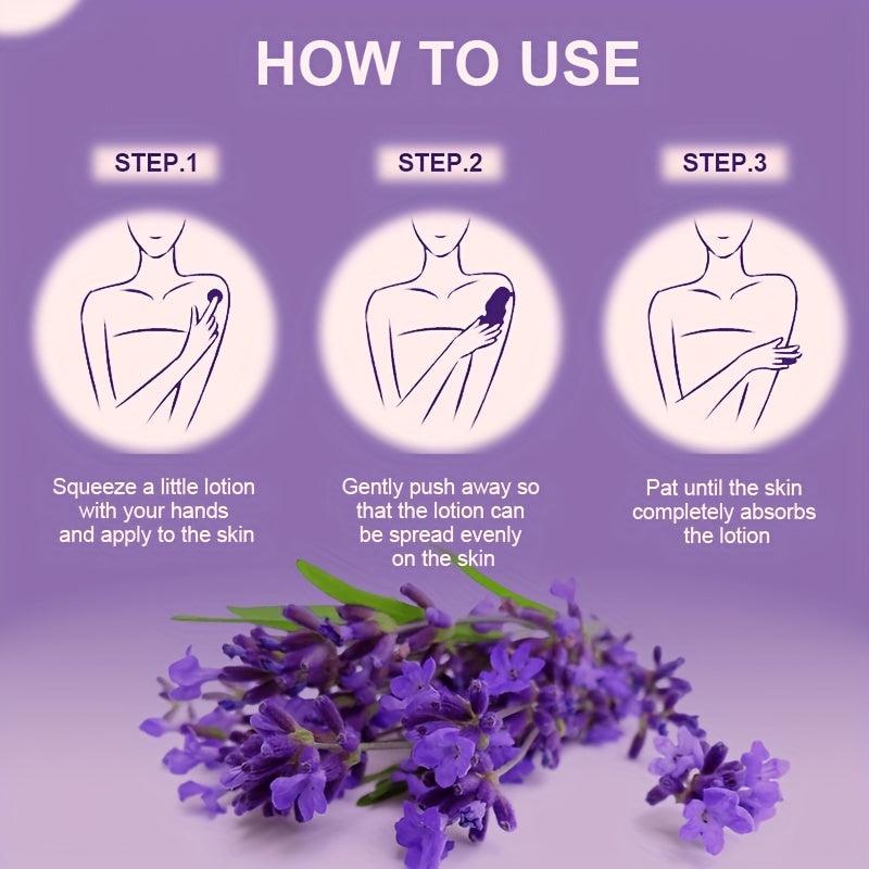 Lavender Body Lotion 200ml For Moisturizing Men & Women's Skin
