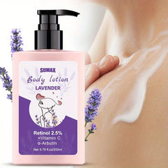 Lavender Body Lotion 200ml For Moisturizing Men & Women's Skin