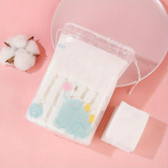 100pcs Thick Makeup Pads Eye Makeup Remover Natural Square Puff