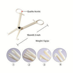 1PC Acrylic Disposable Piercing Plier - Body Piercing Forcep Tool