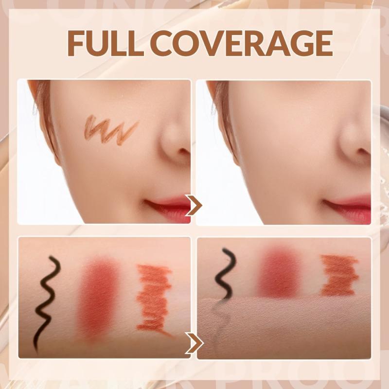 SACE LADY Full Cover Concealer Makeup 3 In 1 Waterproof Corrector