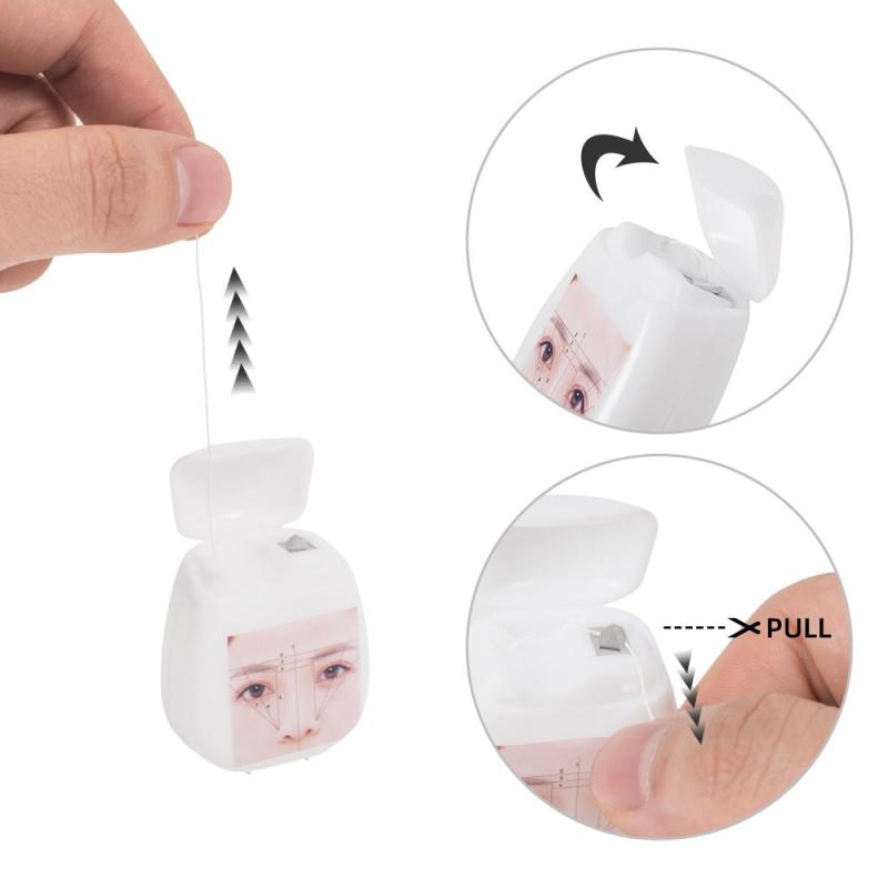 Straightline Eyebrow Mapping String for Microblades - Clear Positioning Chart