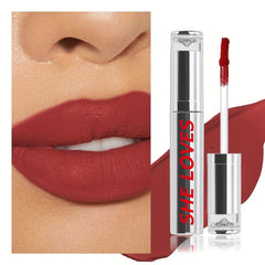 Silvery Tube Matte Liquid Lipstick Lip Gloss Long Lasting Waterproof Lip Glaze
