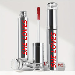 Silvery Tube Matte Liquid Lipstick Lip Gloss Long Lasting Waterproof Lip Glaze