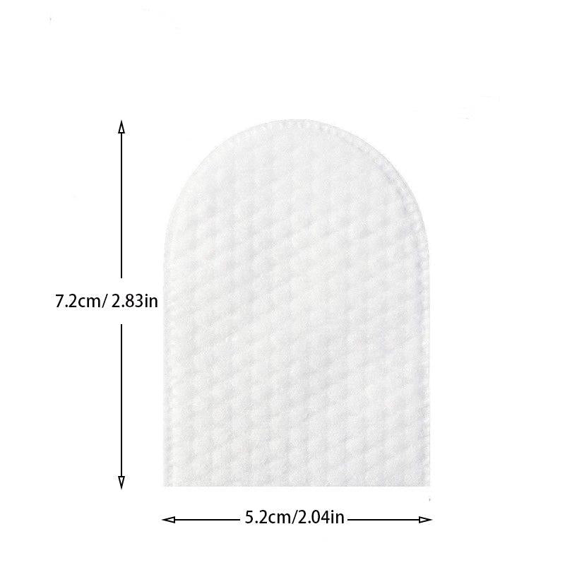 120pc Gentle U Shaped Makeup Pads for Face & Nails