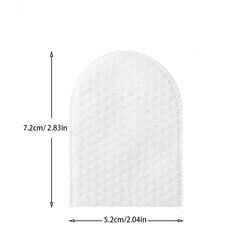 120pc Gentle U Shaped Makeup Pads for Face & Nails