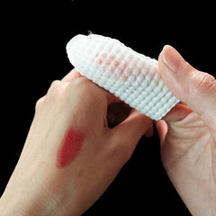120pc Gentle U Shaped Makeup Pads for Face & Nails