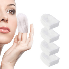 120pc Gentle U Shaped Makeup Pads for Face & Nails