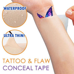 Waterproof Tattoo Cover Up Sticker for Repair Conceal
