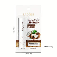 Nourishing Coconut Lip Balm for Men and Women