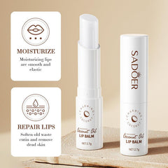 Nourishing Coconut Lip Balm for Men and Women