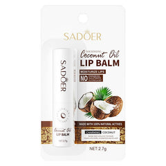 Nourishing Coconut Lip Balm for Men and Women