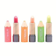 6Pcs Moisturizing Lip Balm Tube Set for Girls Women Make Up Gift