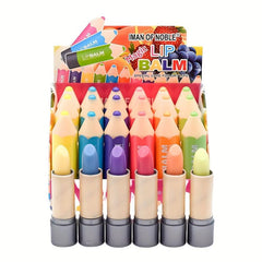 6Pcs Moisturizing Lip Balm Tube Set for Girls Women Make Up Gift