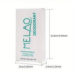 Coconut Vanilla Deodorant Cream Stick