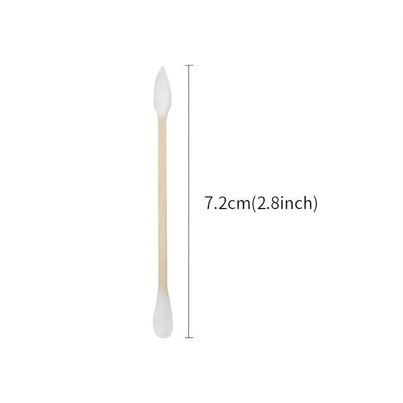 Disposable Cotton Swabs for Ears Round & Pointed Tip Buds 100-500pcs