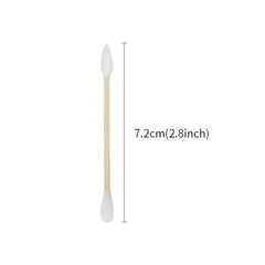 Disposable Cotton Swabs for Ears Round & Pointed Tip Buds 100-500pcs