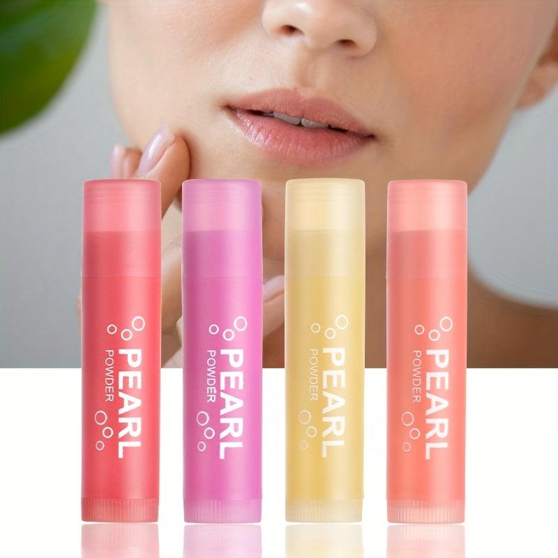 Pearl Hydrating Lip Balm, Fade Lip Lines, Prevent Dryness, Nourishing Lipstick