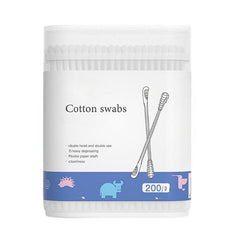 Ear Spoon Cotton Swabs, Spiral Tip - Beauty Tools for Makeup and Personal Care
