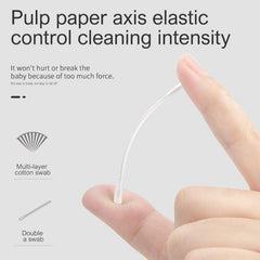 Ear Spoon Cotton Swabs, Spiral Tip - Beauty Tools for Makeup and Personal Care