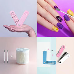 Reusable Ear Swab And Makeup Swabs Kit Silicone Cotton Swabs