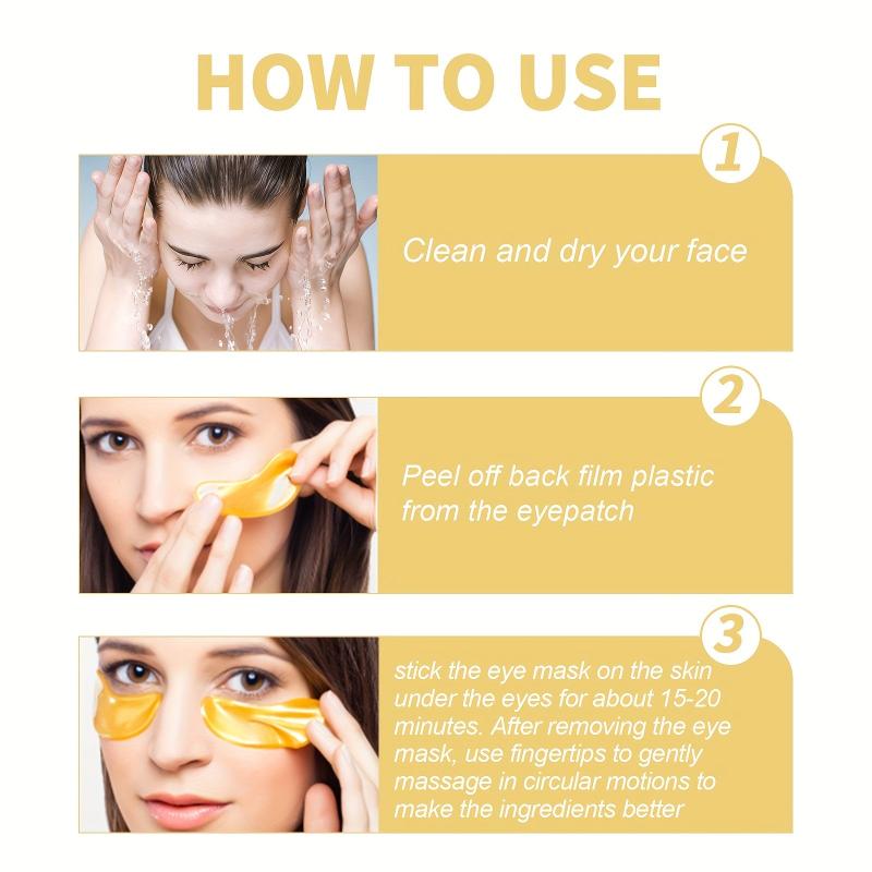 24k Golden Eye Mask Firming Dark Circles Hydrating