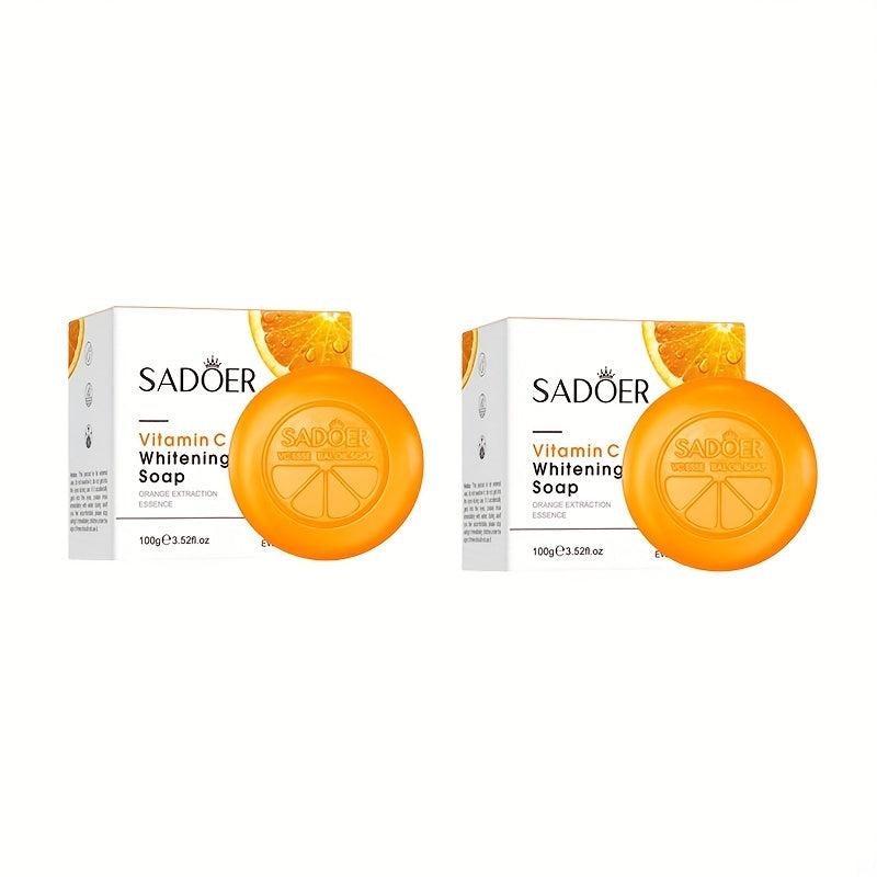 Vitamin C Orange Soap with Hyaluronic Acid & Shea Butter