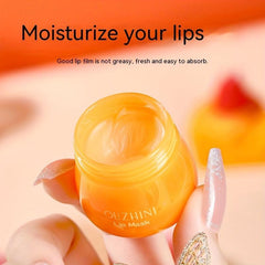 Moisturizing Lip Balm Honey Pot - Strawberry & Peach Flavor