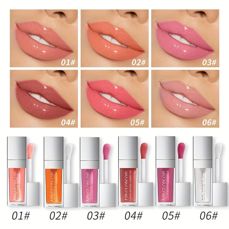 3pcs Mirror Lip Glaze Glossy Lipstick Moisturizing Lip Gloss
