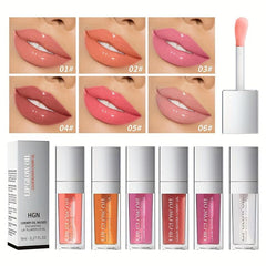 3pcs Mirror Lip Glaze Glossy Lipstick Moisturizing Lip Gloss