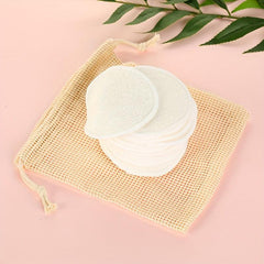 Bamboo Reusable Makeup Remover Pads Washable Eco Friendly Pads