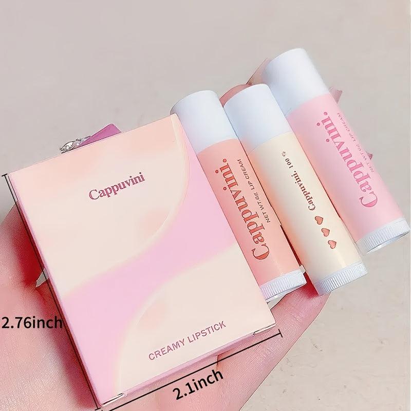 Hydrating Lip Balm Soothes Fades Lip Lines Long Lasting Non-Stick Gloss