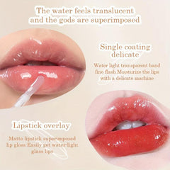 Moisturizing Clear Luminous Mirror Lip Glaze Lip Gloss