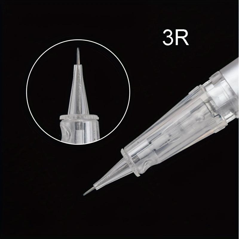 10pcs Disposable Tattoo Cartridge Needles Round Liner For Artists