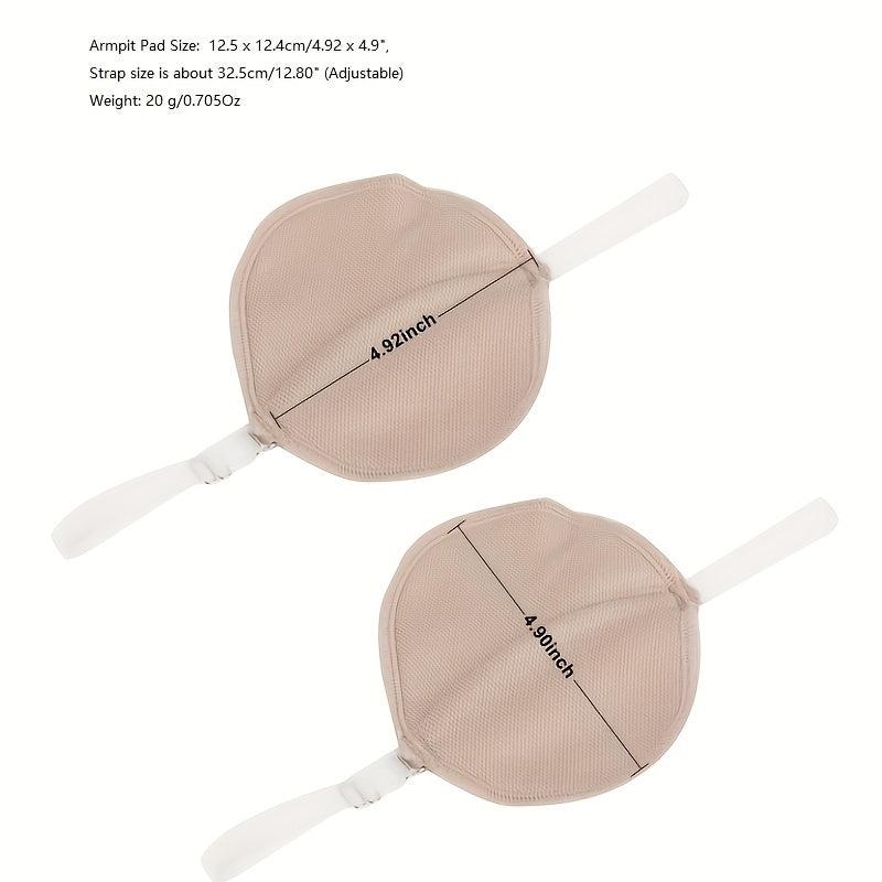 Washable Armpit Sweat Absorbing Guards Shoulder Absorbent Deodorant Pad