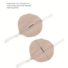Washable Armpit Sweat Absorbing Guards Shoulder Absorbent Deodorant Pad