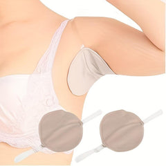 Washable Armpit Sweat Absorbing Guards Shoulder Absorbent Deodorant Pad