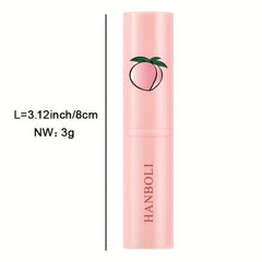 Hydrating Peach Lip Balm - Long Lasting Moisturizing Care