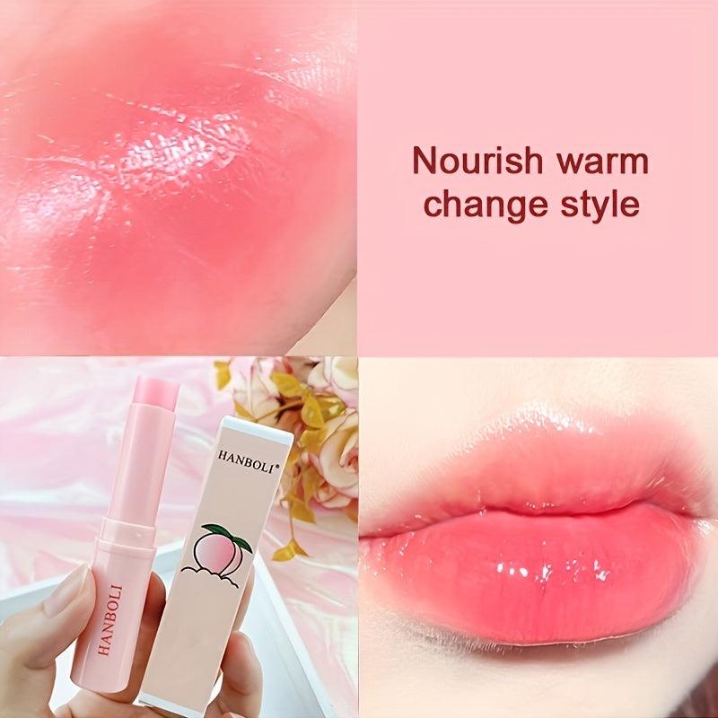 Hydrating Peach Lip Balm - Long Lasting Moisturizing Care